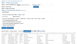 7+ Best Free Online CSV Viewers and Editors